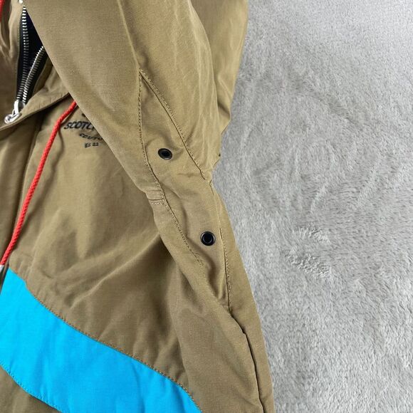 SCOTCH & SODA K22 Snowboarding Parka Jacket Men Large Full Zip Hooded Primaloft - Picture 8 of 15